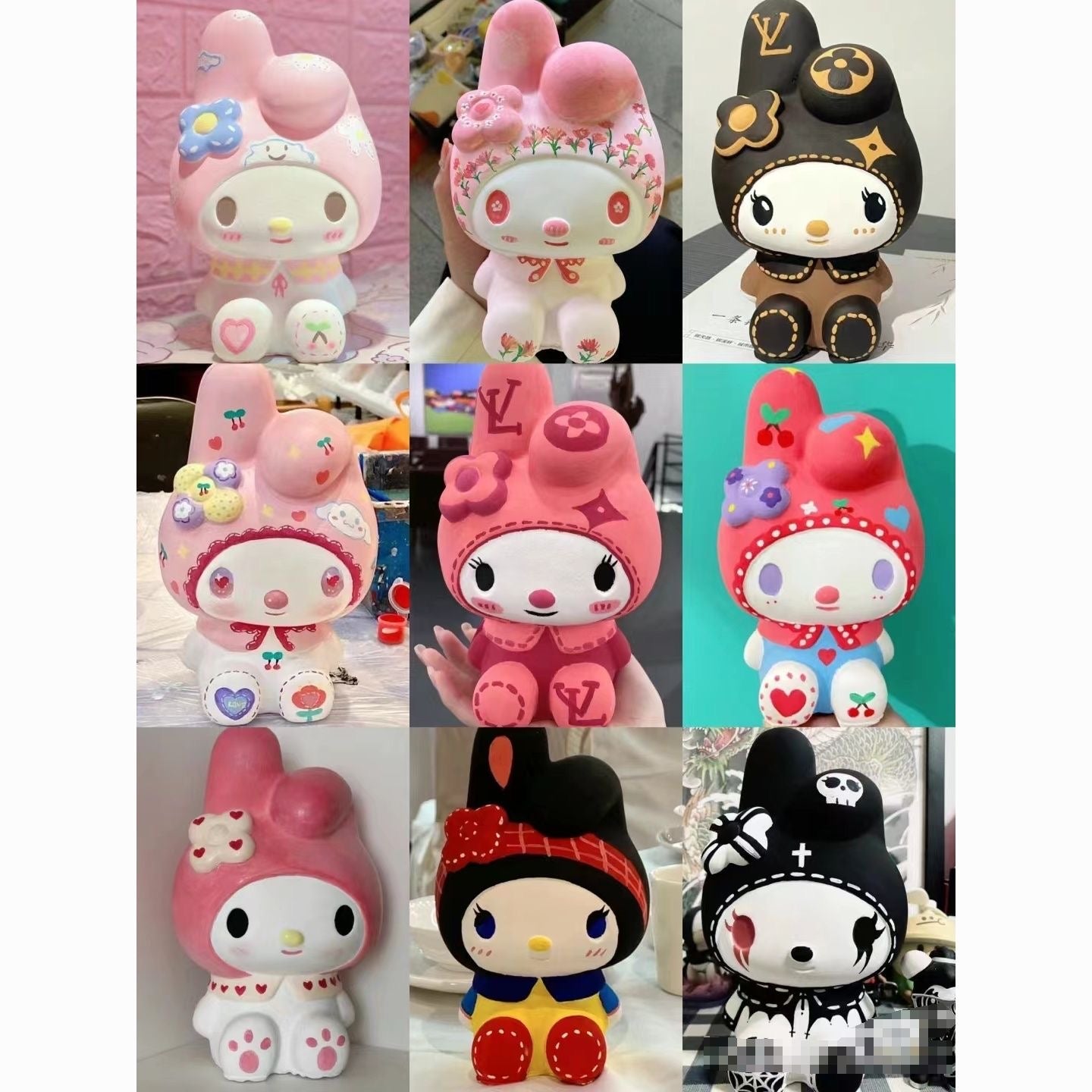 Large hand-painted melody kit