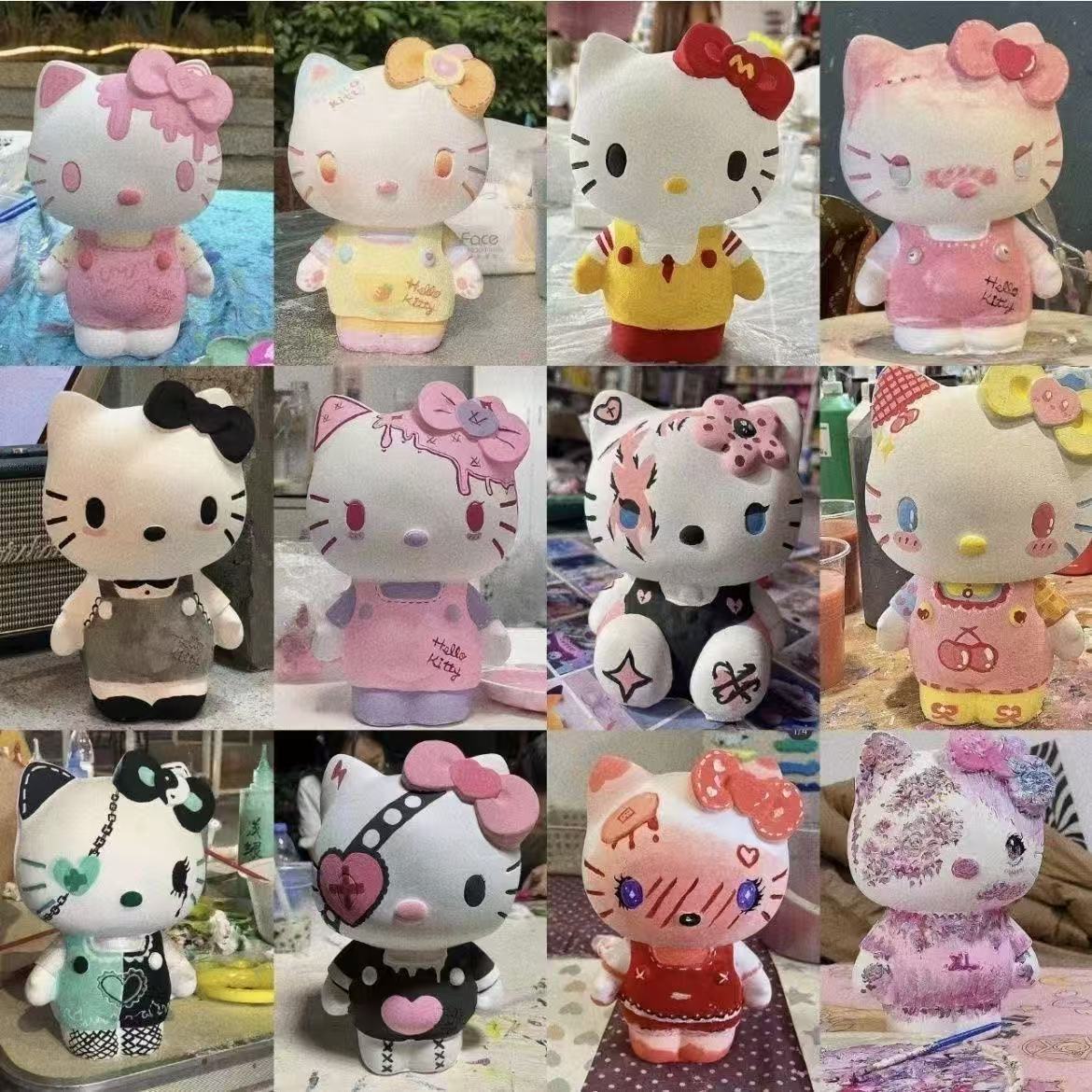 Large hand-painted hellokitty kit