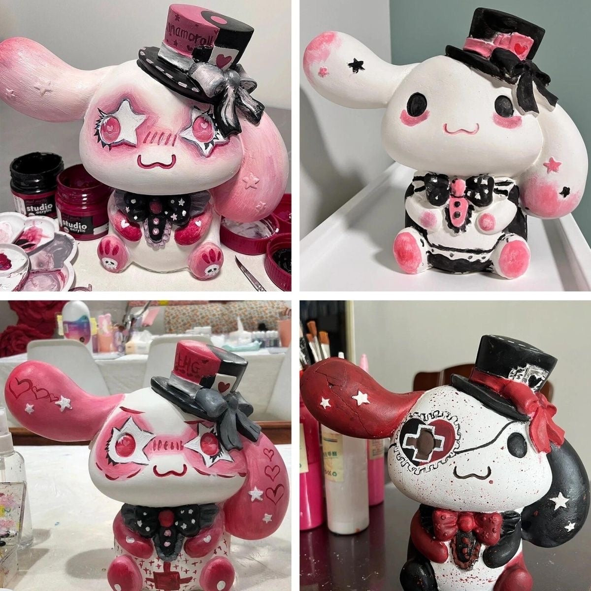 Large hand-painted Cinnamoroll kit