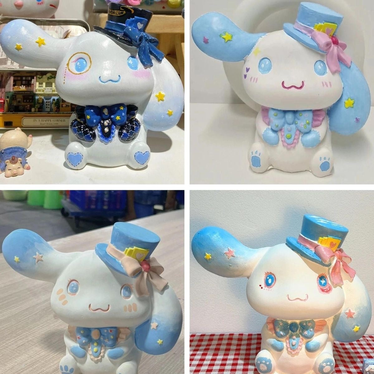 Large hand-painted Cinnamoroll kit